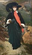 Lord Frederic Leighton Portrait of May Sartoris oil painting
